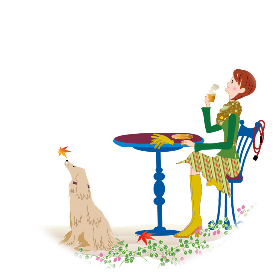川元アキさんイメージイラスト