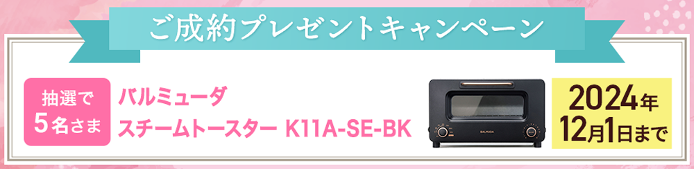 バルミューダ スチームトースター　プレゼント　24年12月1日まで